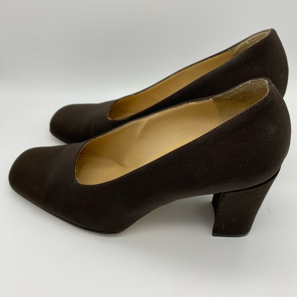 ☘️5 for $40☘️ Vintage Sesto Meucci of Florence Made in Italy Block Heels Size 7M - Picture 6 of 15